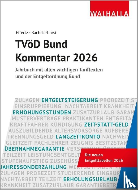 Effertz, Jörg, Bach-Terhorst, Andreas - TVöD Bund Kommentar 2026