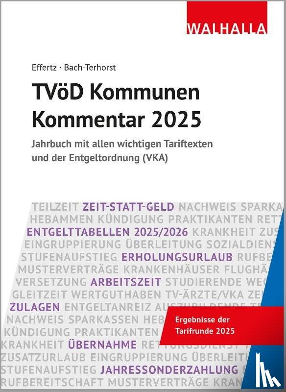 Effertz, Jörg, Bach-Terhorst, Andreas - TVöD Kommunen Kommentar 2025