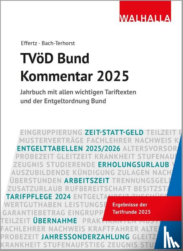 Effertz, Jörg, Bach-Terhorst, Andreas - TVöD Bund Kommentar 2025