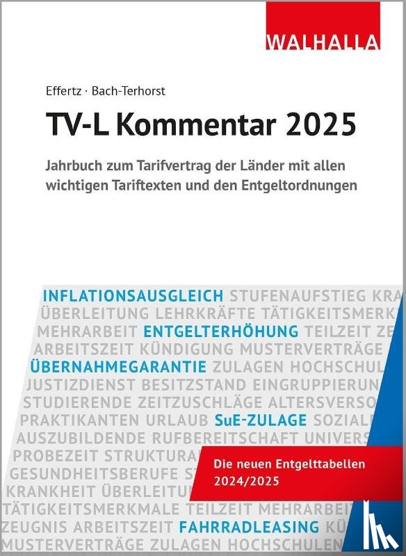 Effertz, Jörg, Bach-Terhorst, Andreas - TV-L Kommentar 2025