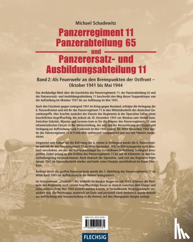 Schadewitz, Michael - Panzerregiment 11, Panzerabteilung 65 und Panzerersatz- und Auslbildungsabteilung 11. Teil 02.