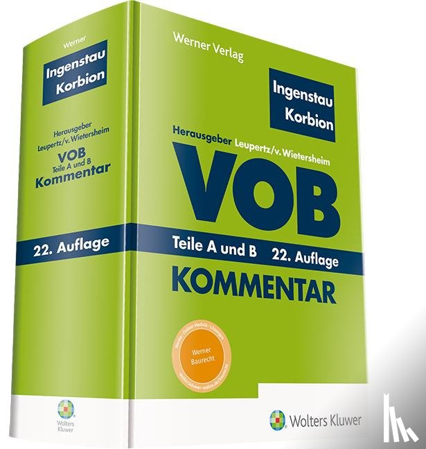  - Ingenstau / Korbion, VOB Teile A und B - Kommentar