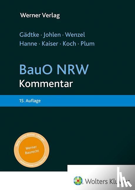 Gädtke, Horst, Johlen, Markus, Wenzel, Gerhard, Hanne, Wolfgang - BauO NRW