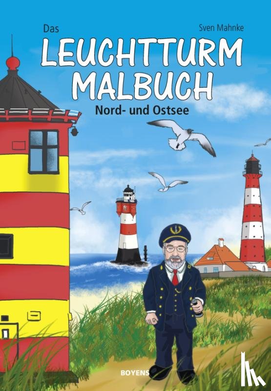 Mahnke, Sven - Das Leuchtturm-Malbuch