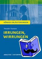 Fontane, Theodor - Irrungen, Wirrungen. Textanalyse und Interpretation