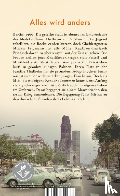 Riebe, Brigitte - Die Schwestern vom Ku'damm: Ein neuer Morgen