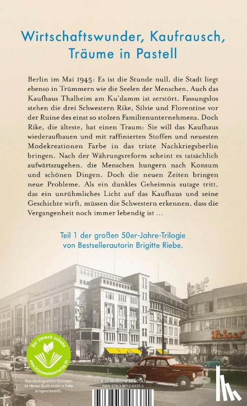 Riebe, Brigitte - Die Schwestern vom Ku'damm: Jahre des Aufbaus