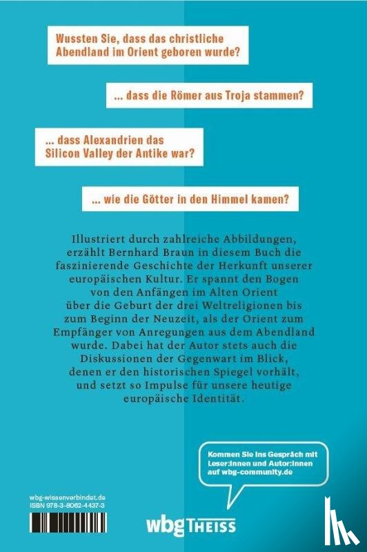 Braun, Bernhard - Die Herkunft Europas