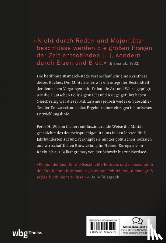 Wilson, Peter H. - Eisen und Blut
