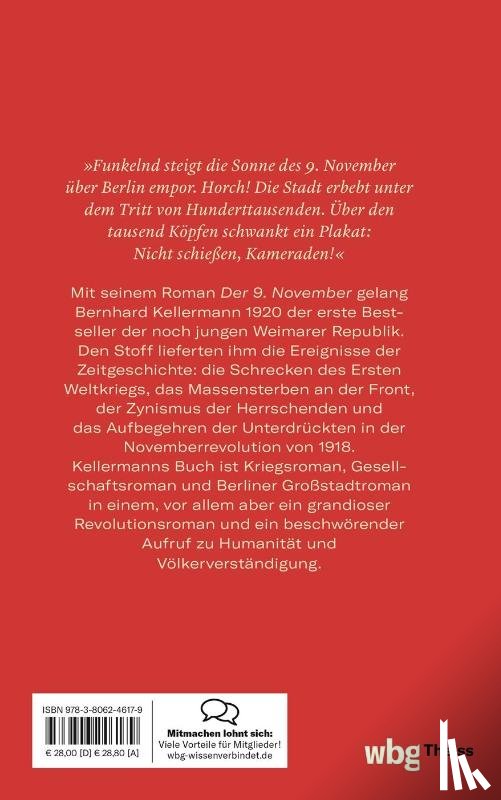 Kellermann, Bernhard - Der 9. November