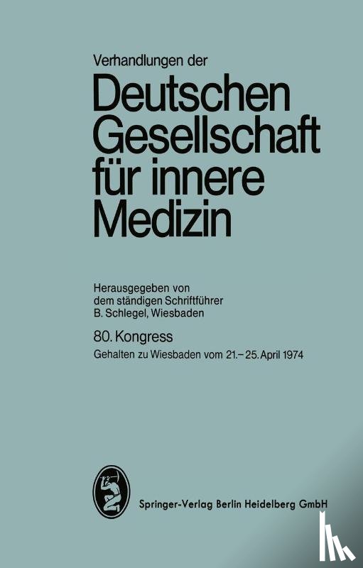 Schlegel, B. - 80. Kongreß