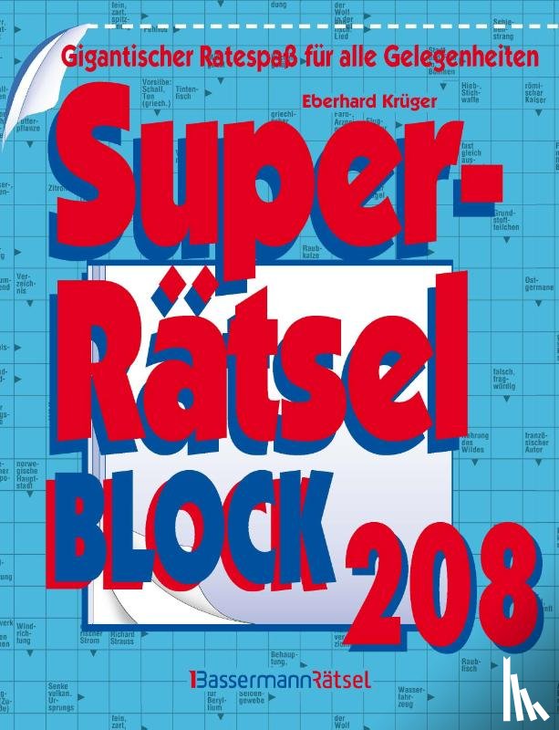 Krüger, Eberhard - Superrätselblock 208 (5 Exemplare à 4,99 EUR)