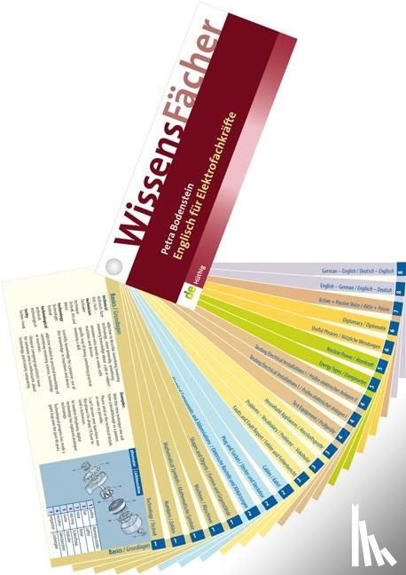 Bodenstein, Petra - WissensFächer - Englisch für Elektrofachkräfte