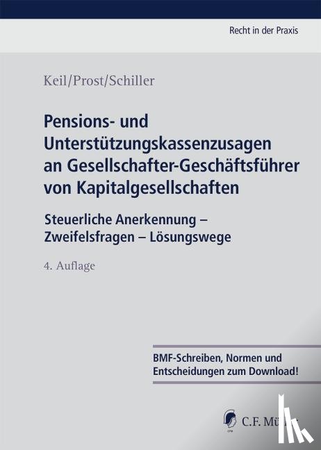 Keil, Claudia, Prost, Jochen, Schiller, Kerstin - Pensions- und Unterstützungskassenzusagen an Gesellschafter-Geschäftsführer von Kapitalgesellschaften