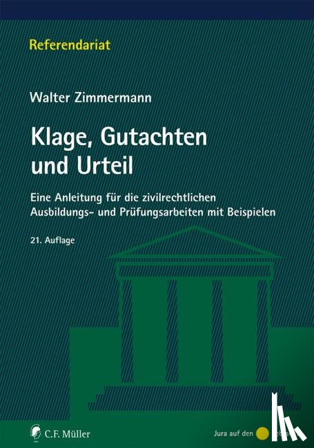 Zimmermann, Walter - Klage, Gutachten und Urteil
