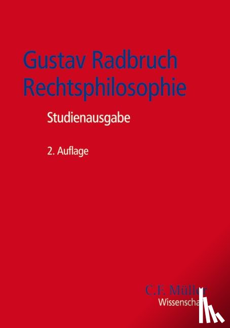  - Gustav Radbruch - Rechtsphilosophie