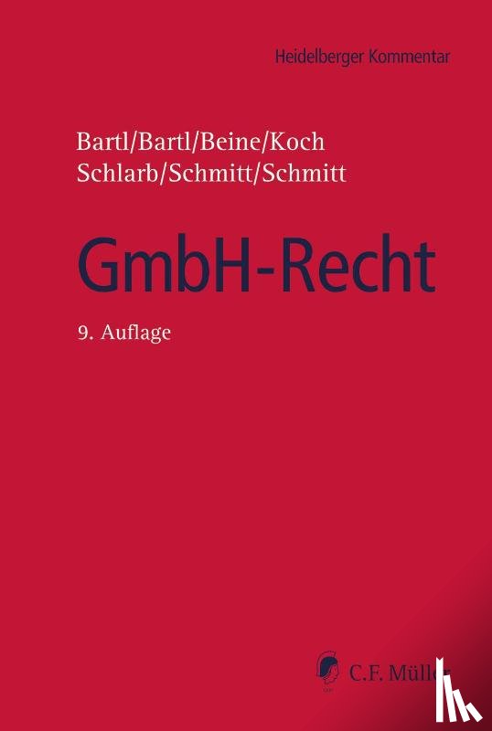 Bartl, Harald, Bartl, Angela, Beine, Klaus, Koch, Detlef - GmbH-Recht