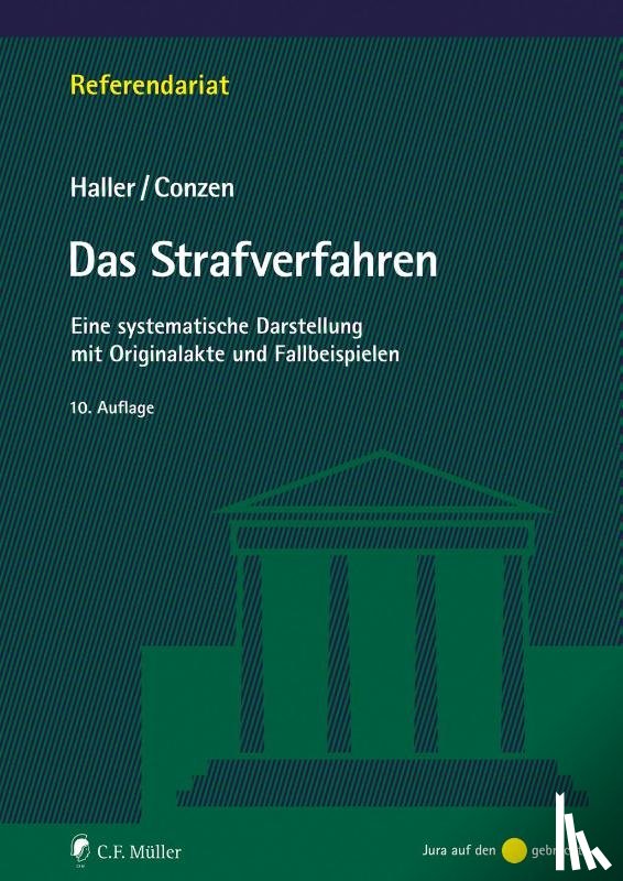 Haller, Klaus, Conzen, Klaus - Das Strafverfahren