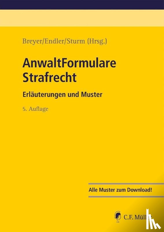  - AnwaltFormulare Strafrecht