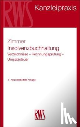 Zimmer, Frank Thomas - Insolvenzbuchhaltung