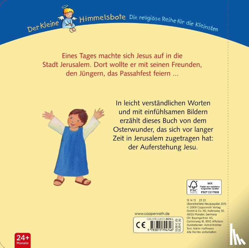 Krömer, Astrid - Der kleine Himmelsbote. Die Ostergeschichte
