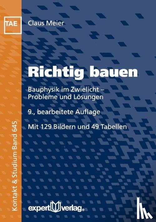 Meier, Claus - Richtig bauen