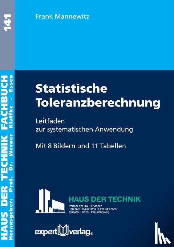 Mannewitz, Frank - Statistische Toleranzberechnung