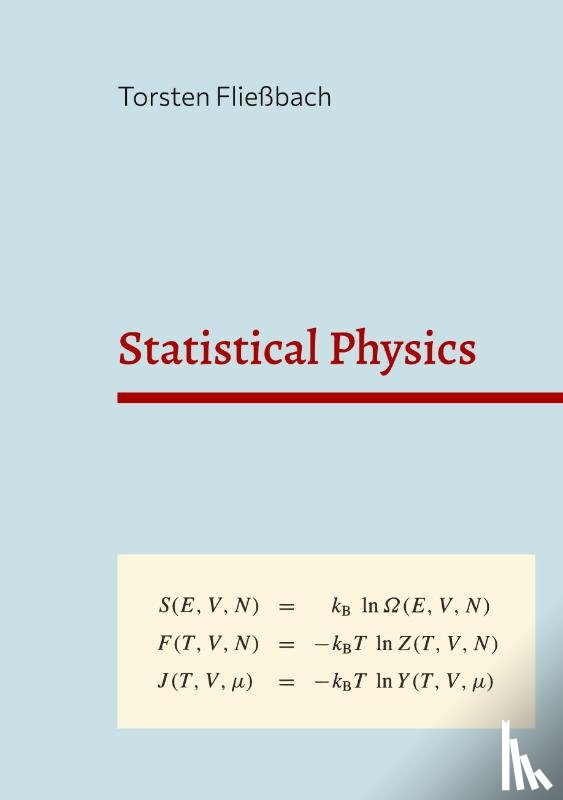 Fließbach, Torsten - Statistical Physics