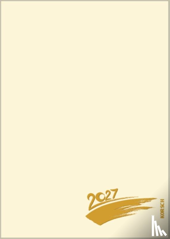  - Foto-Malen-Basteln Bastelkalender A5 chamois 2027
