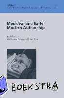  - Medieval and Early Modern Authorship