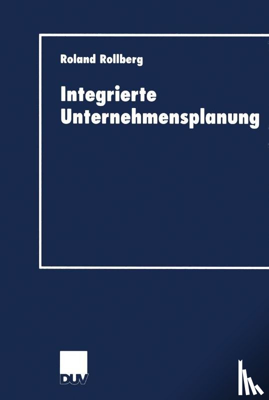 Roland Rollberg - Integrierte Unternehmensplanung