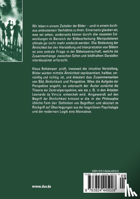 Klaus Rehkamper - Bilder, AEhnlichkeit Und Perspektive
