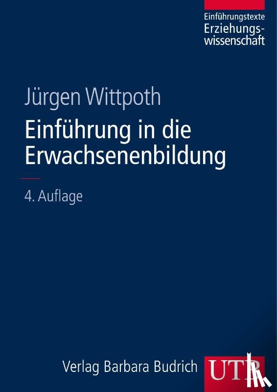 Wittpoth, Jürgen - Einführung in die Erwachsenenbildung
