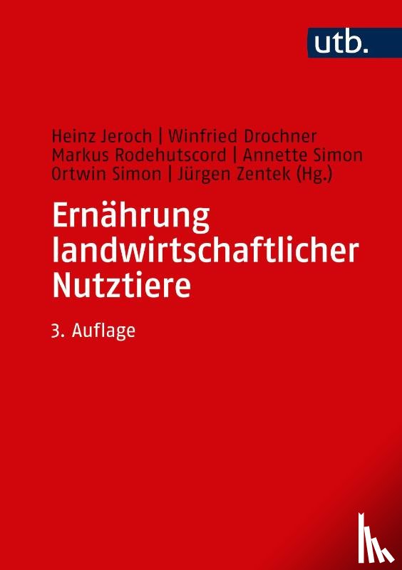  - Ernährung landwirtschaftlicher Nutztiere