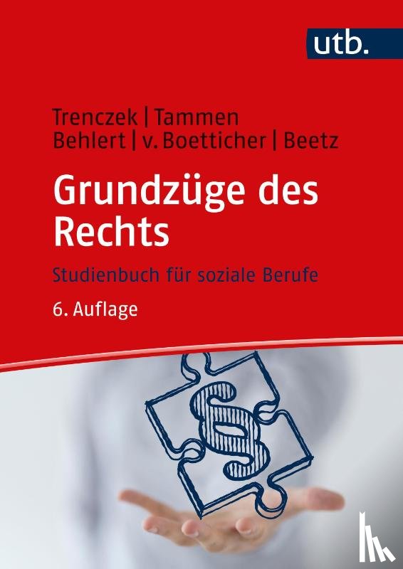 Trenczek, Thomas, Tammen, Britta, Behlert, Wolfgang, Boetticher, Arne Von - Grundzüge des Rechts