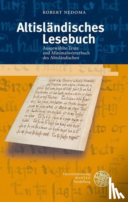 Nedoma, Robert - Altisländisches Lesebuch
