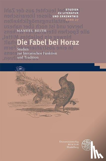Reith, Manuel - Die Fabel bei Horaz