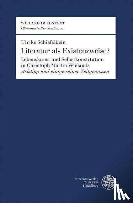 Schiefelbein, Ulrike - Literatur als Existenzweise?