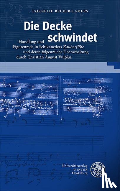 Becker-Lamers, Cornelie - Die Decke schwindet