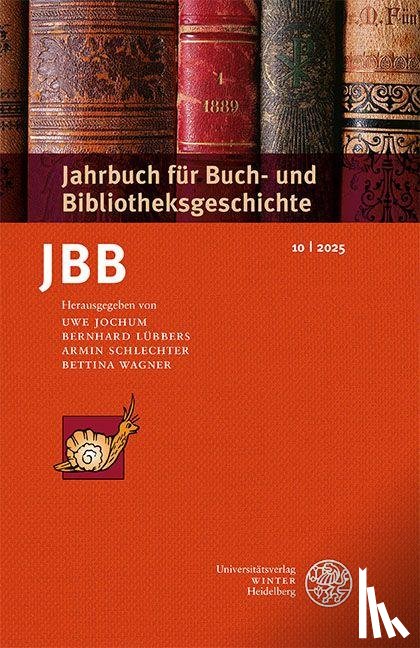  - Jahrbuch für Buch- und Bibliotheksgeschichte 10 | 2025