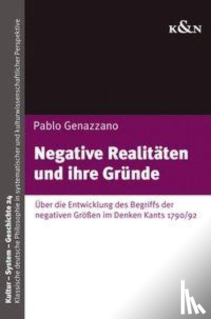 Genazzano, Pablo - Negative Realitäten und ihre Gründe