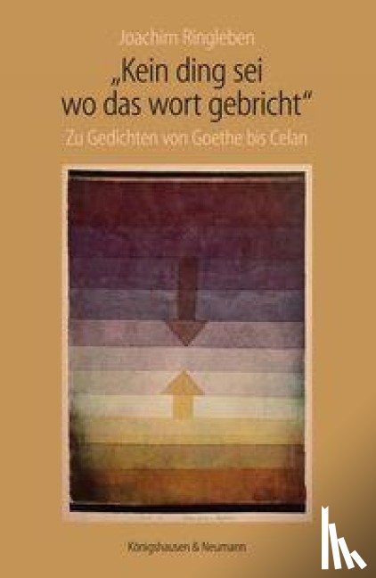 Ringleben, Joachim - "Kein Ding sei wo das wort gebricht"