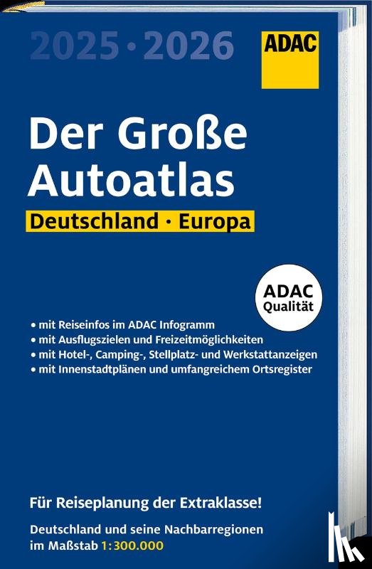  - ADAC Der Große Autoatlas 2025/2026 Deutschland und seine Nachbarregionen 1:300.000