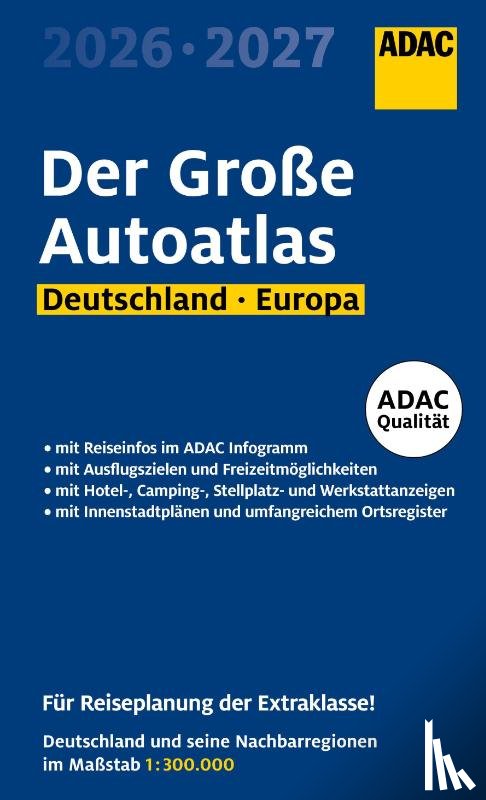  - ADAC Der Große Autoatlas 2026/2027 Deutschland und seine Nachbarregionen 1:300.000