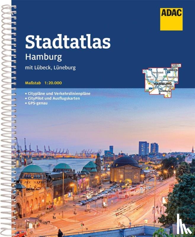  - ADAC Stadtatlas Hamburg 1:20.000