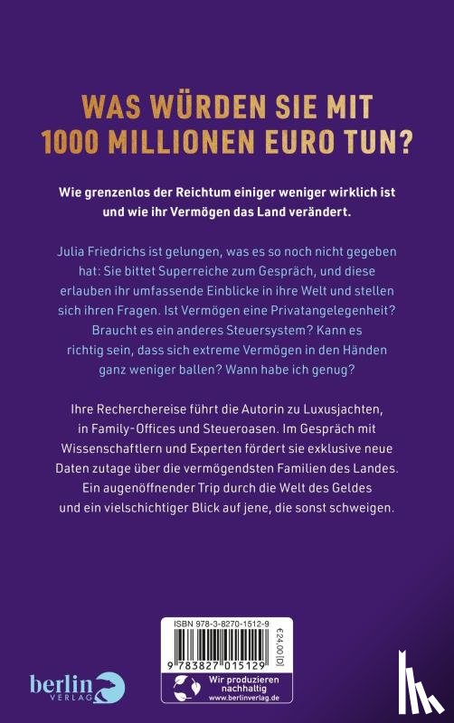 Friedrichs, Julia - Crazy Rich