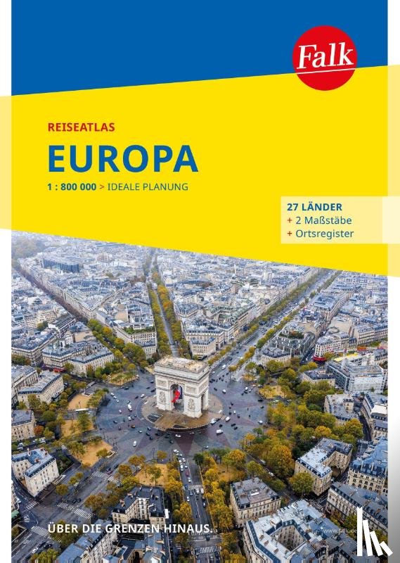  - Falk Reiseatlas Europa 1:800.000