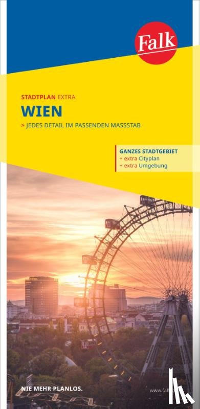  - Falk Stadtplan Extra Wien 1:21.500