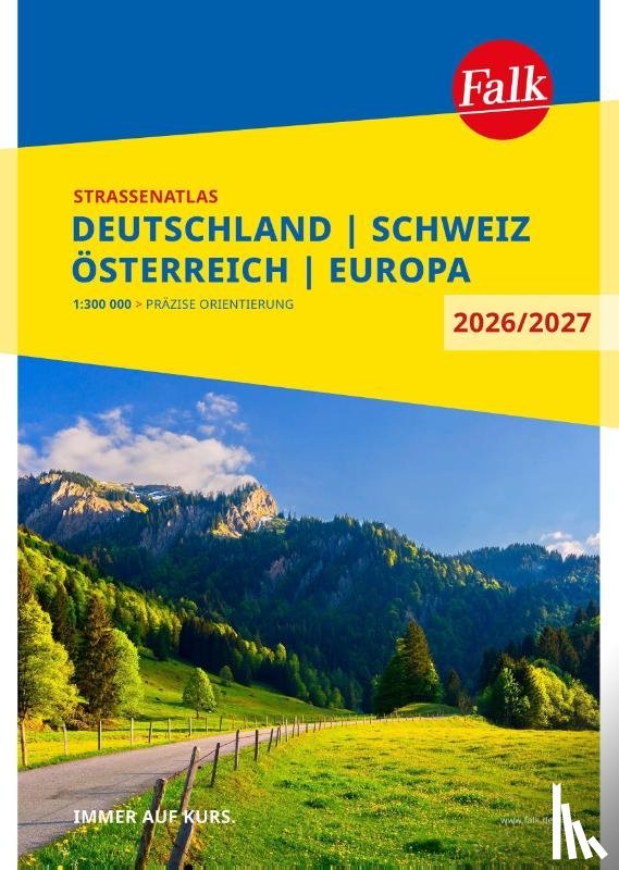  - Falk Straßenatlas 2026/2027 Deutschland, Schweiz, Österreich 1:300.000