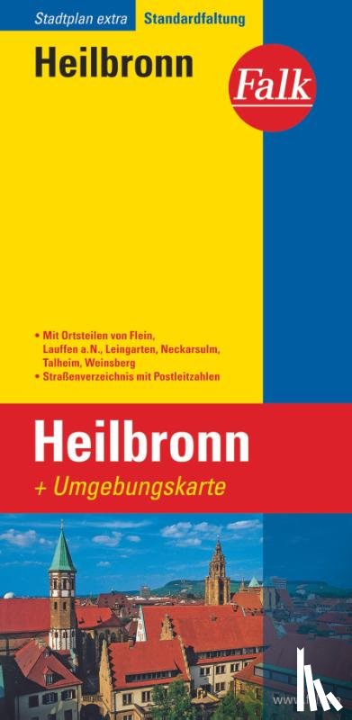  - Falk Stadtplan Extra Heilbronn 1:20 000